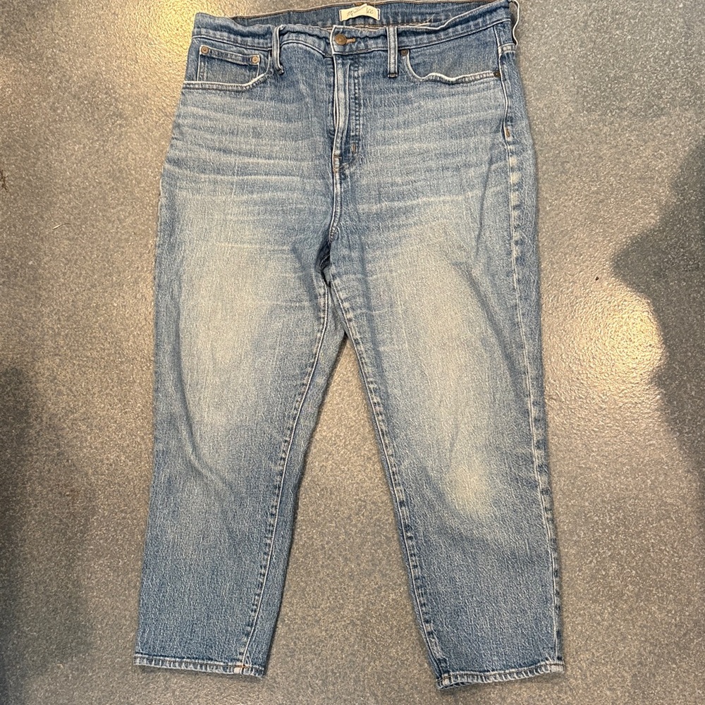 Madewell Light Blue Ankle Jeans